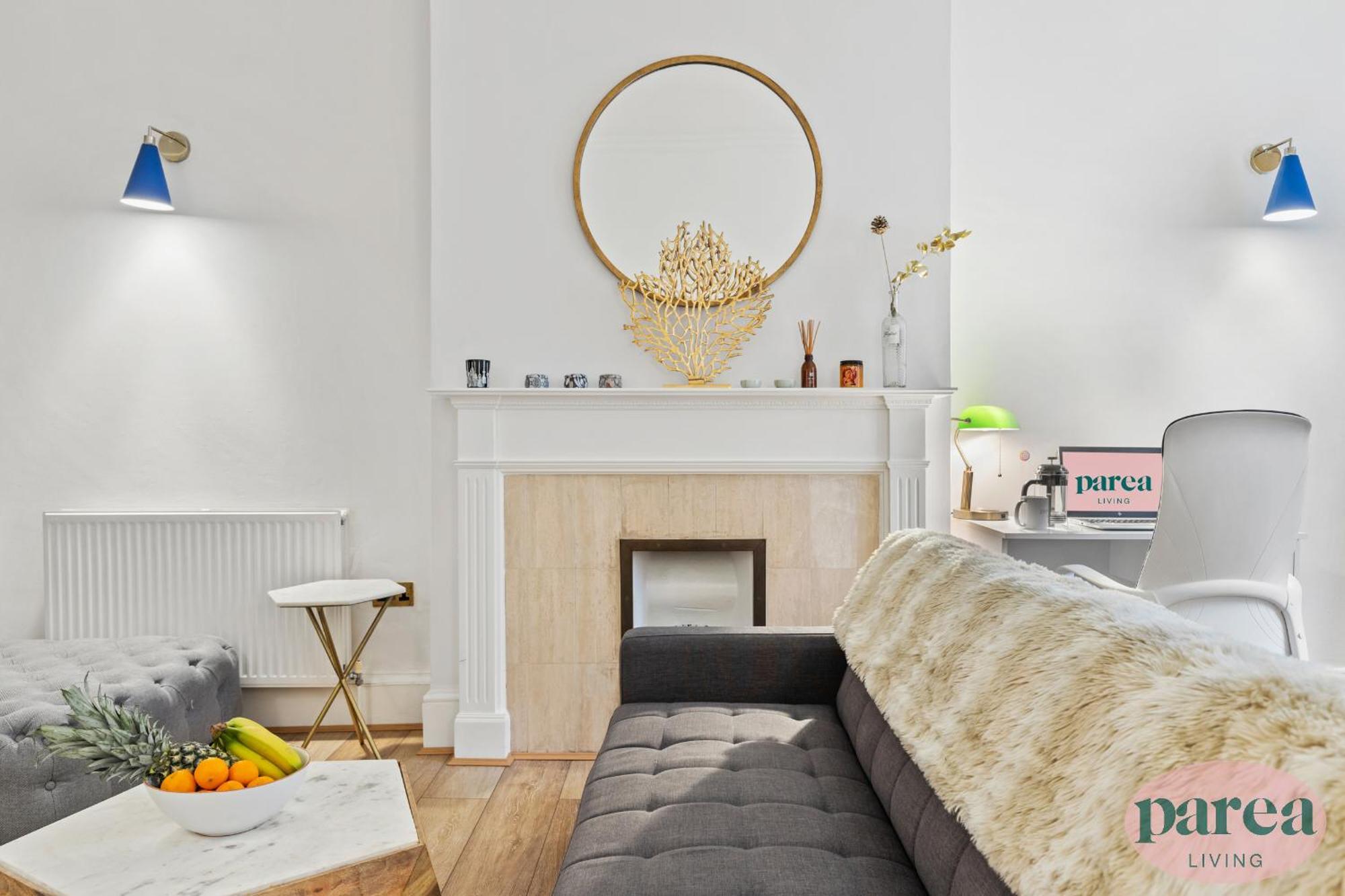 Apartment Parea Living - South Kensington, Elegant 1-bedroom Flat, Wfh Desk *
