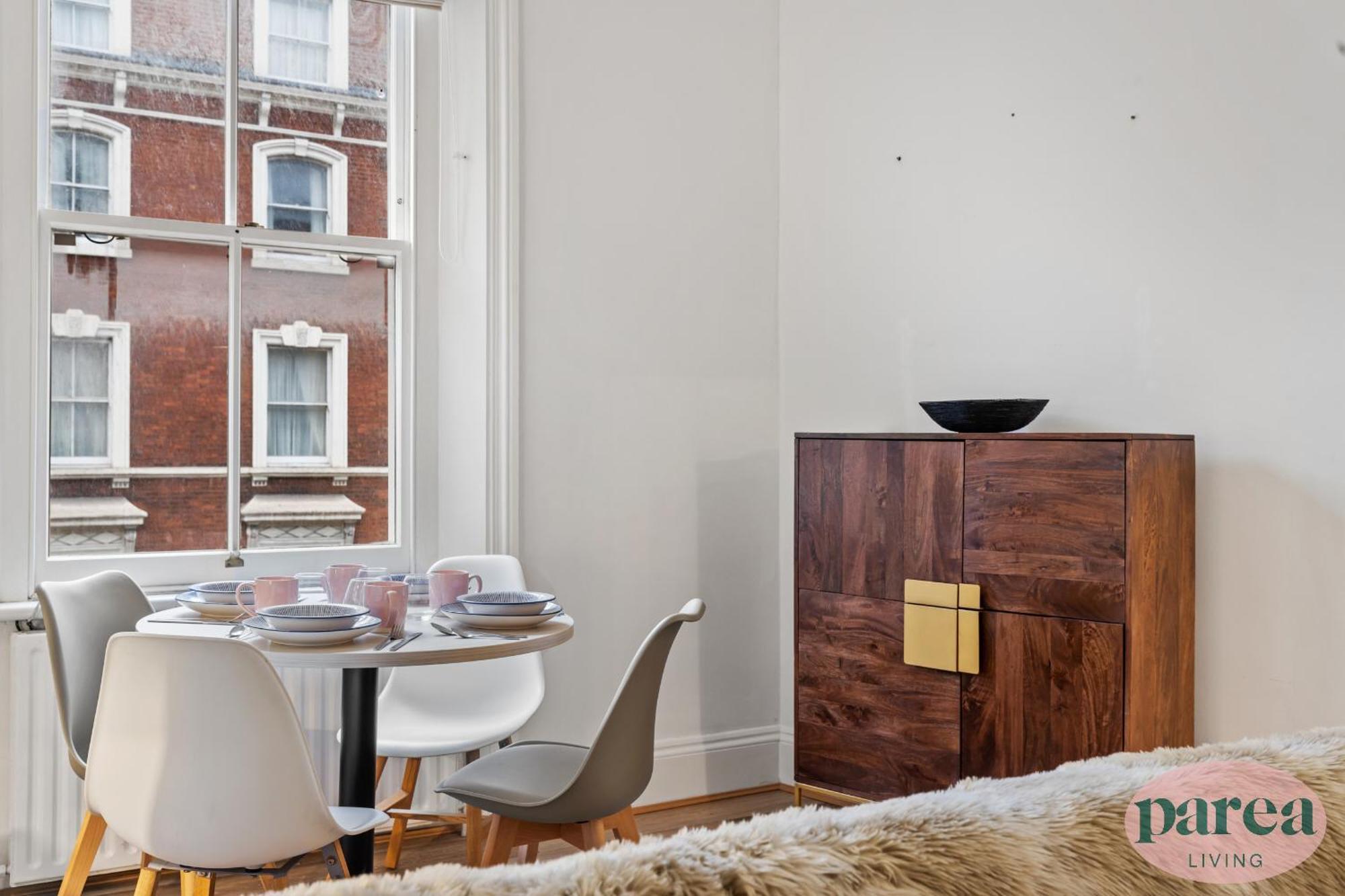 Apartment Parea Living - South Kensington, Elegant 1-bedroom Flat, Wfh Desk *